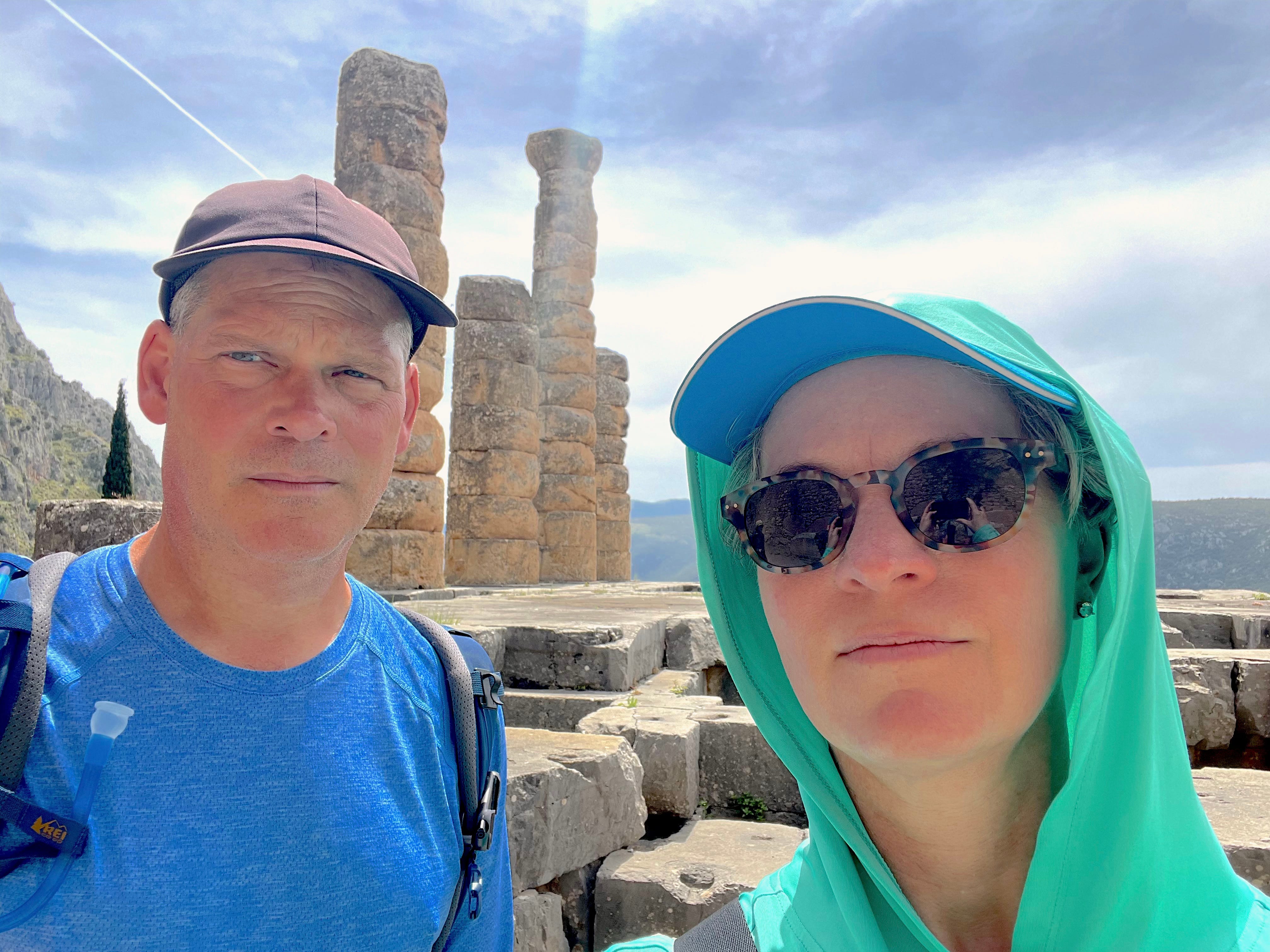 Amy and Chris Blackwell, your hosts for the evening.