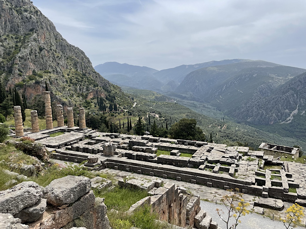 The temple of Apollo