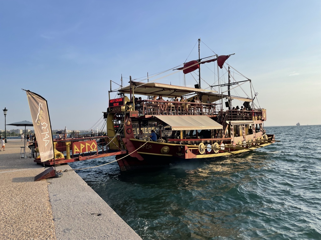 Thessaloniki still has triremes!