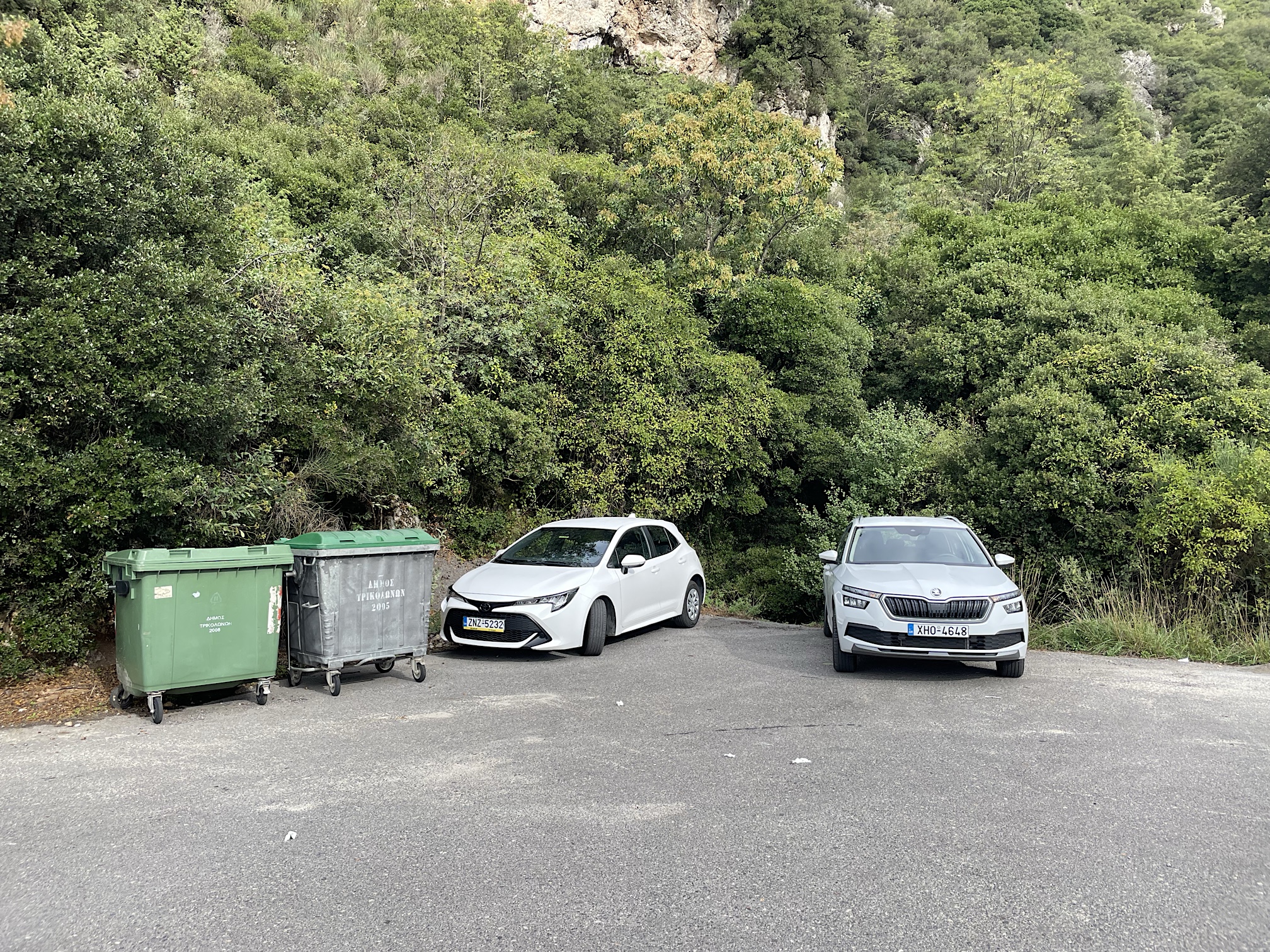 Skoda awaiting our return