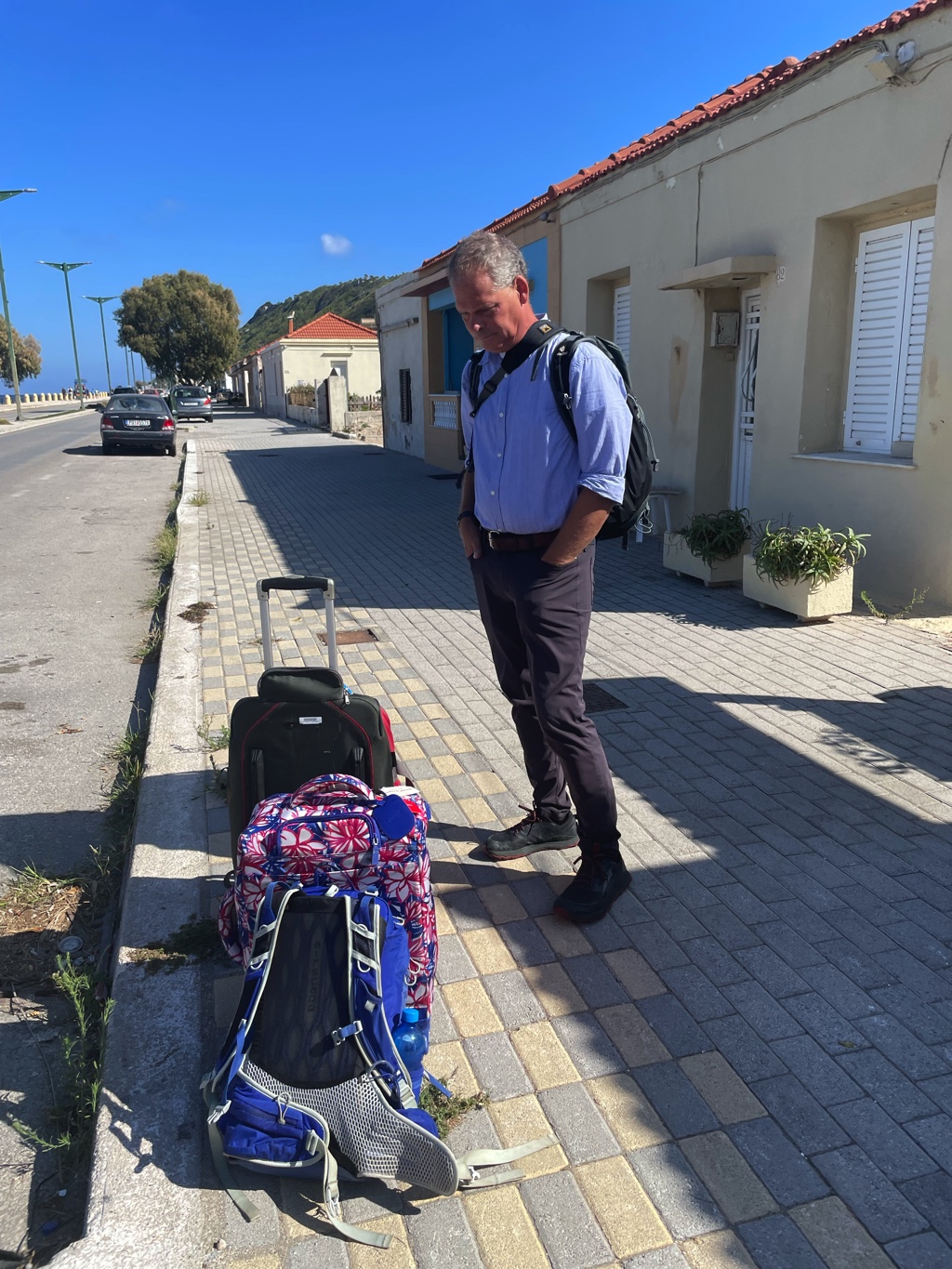 Waiting for a ride….