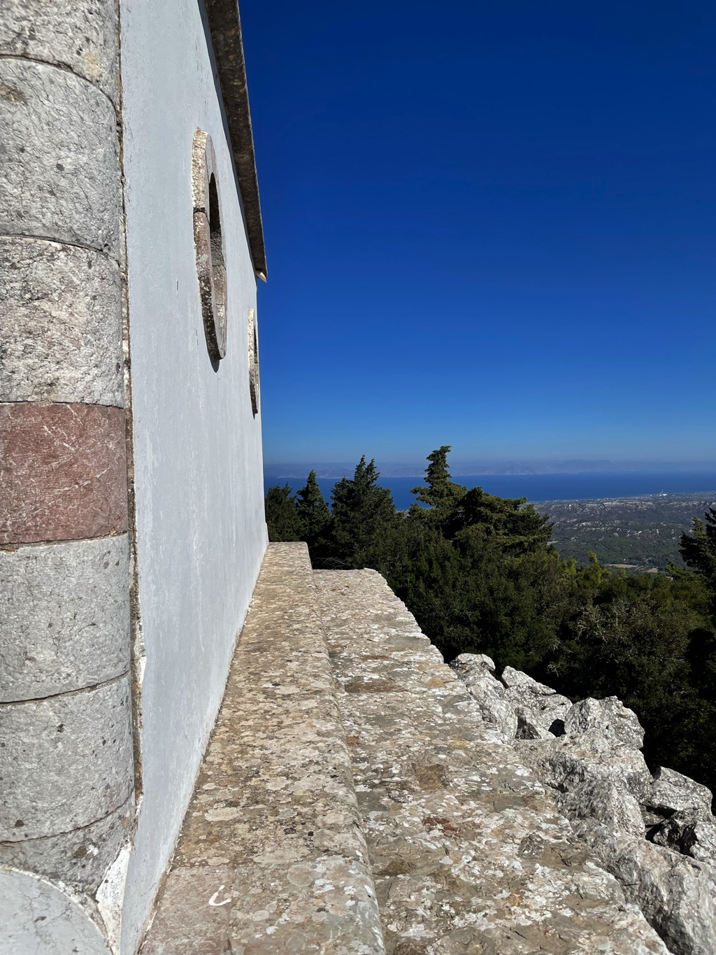Amazing view from the church deck!