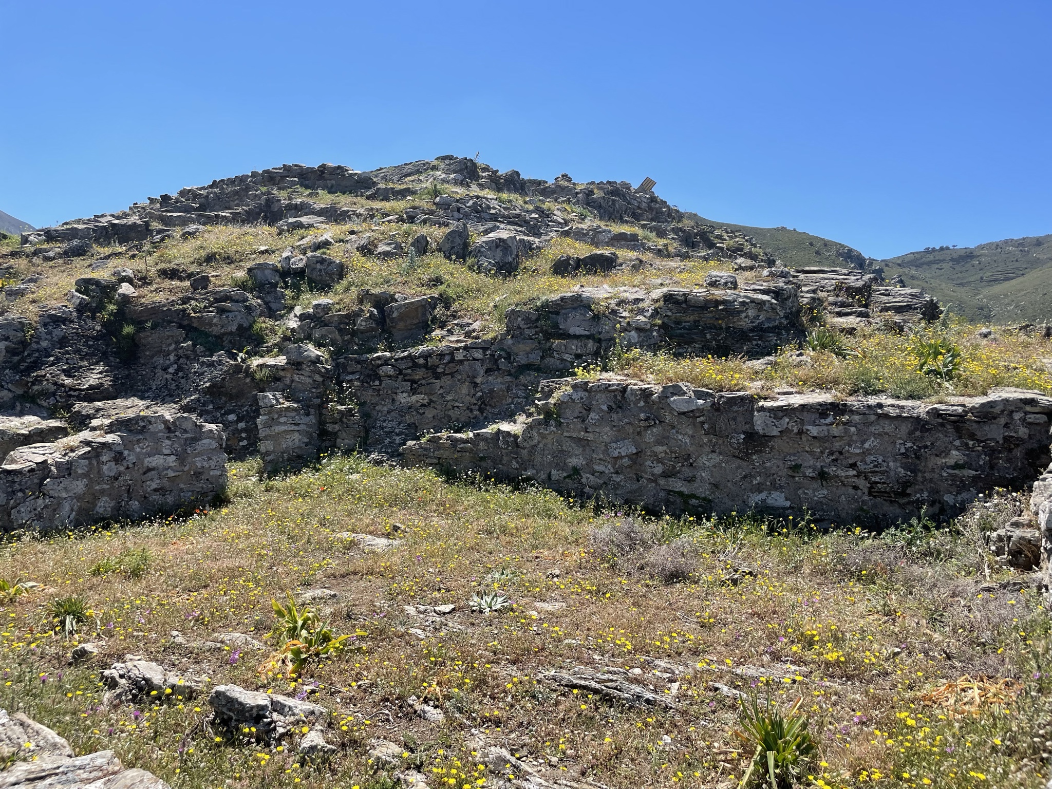 The site on the Kastro