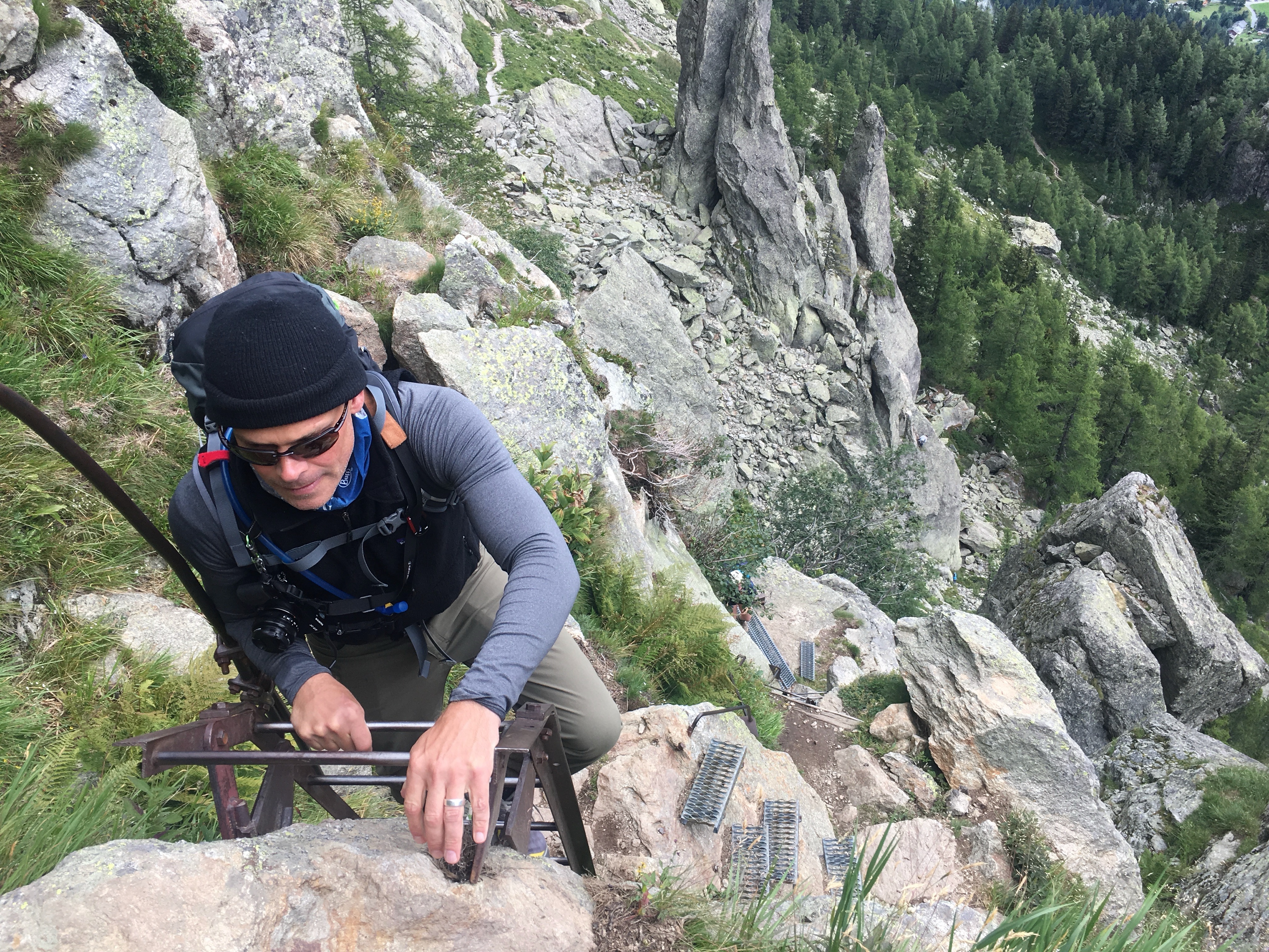 You really do have to climb some of this stage.