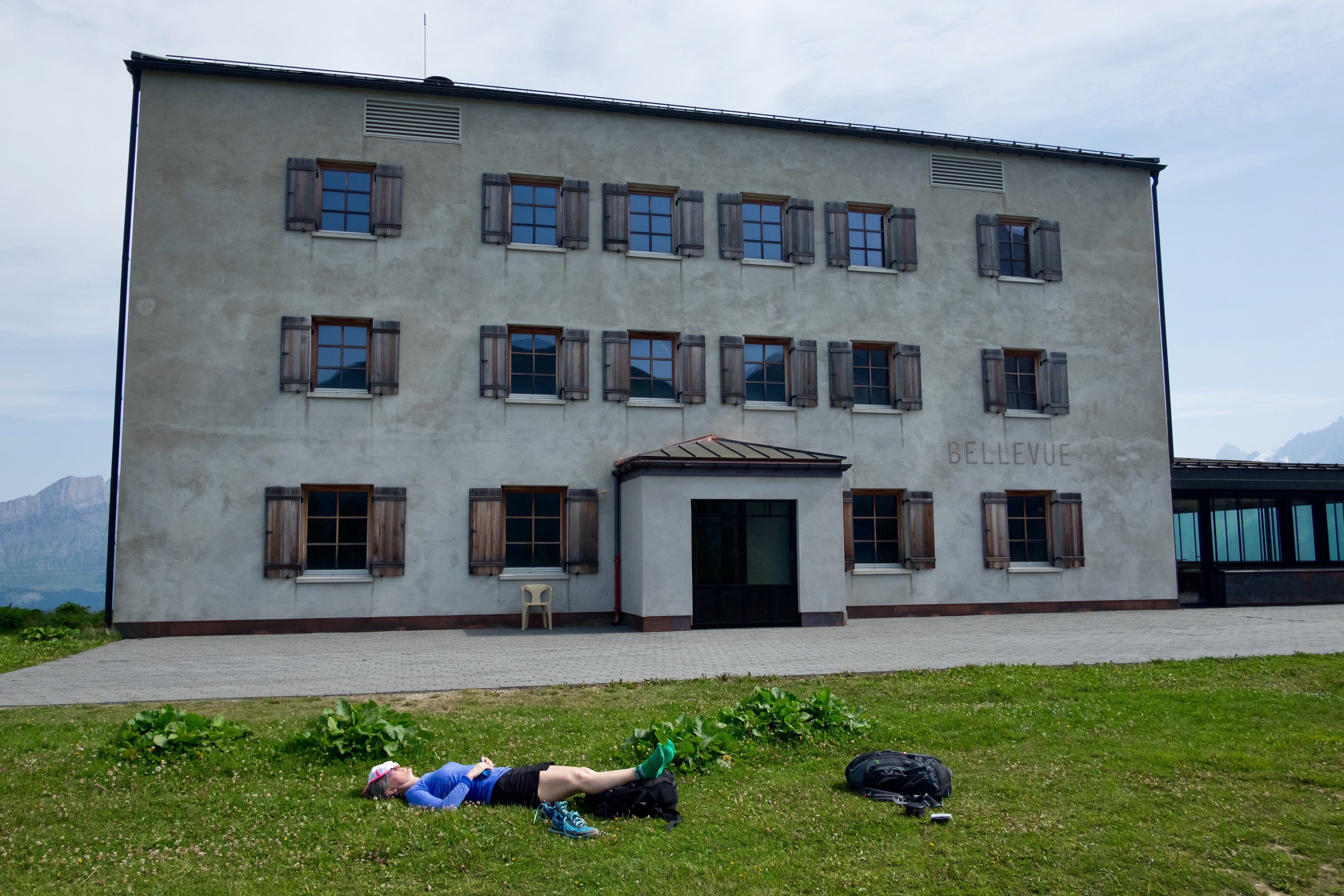 When we returned to the Hotel de Bellevue, Amy insisted on a short nap before proceeding on the correct route.
