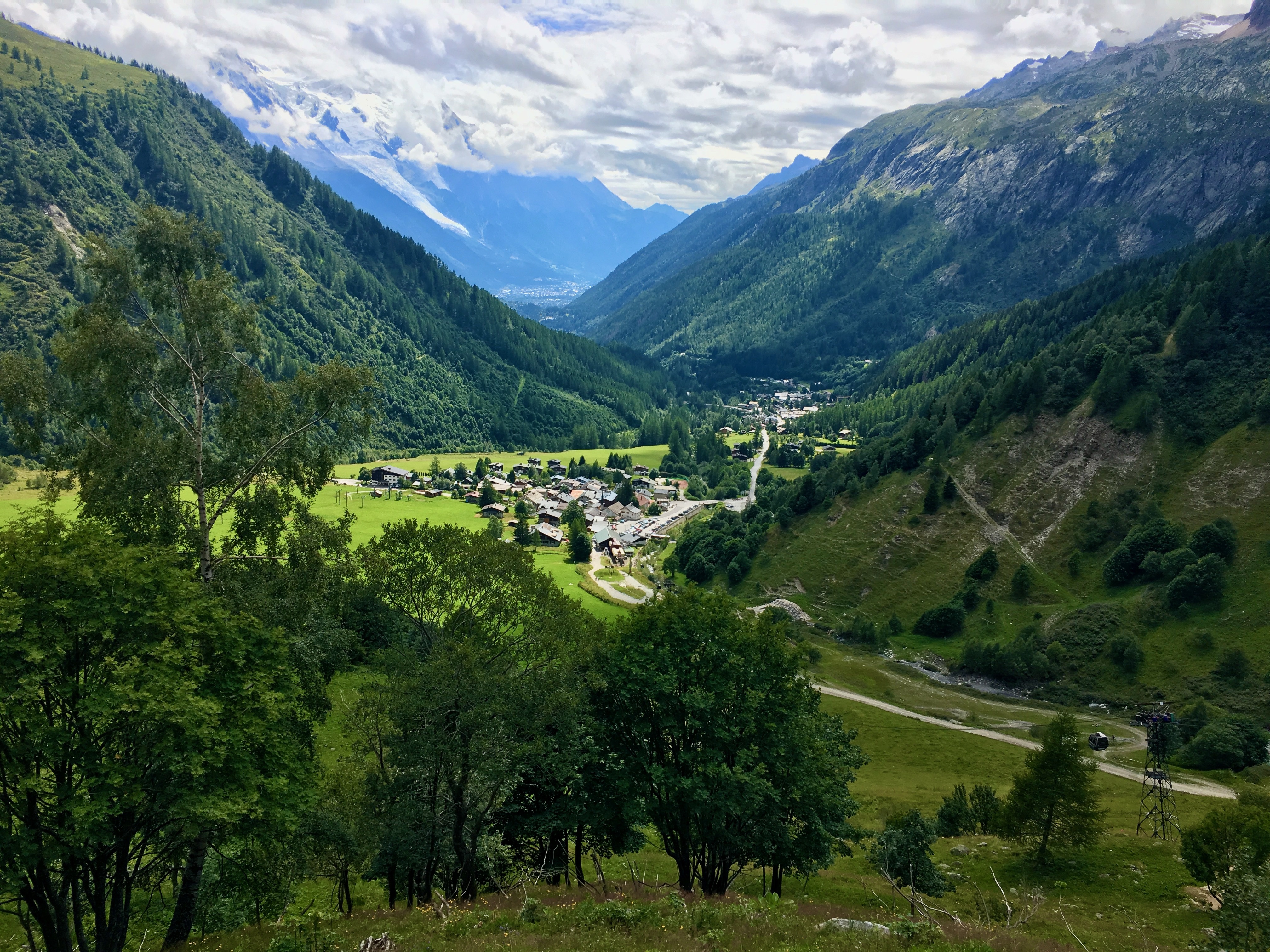 We’re heading back south, returning to our starting point in Chamonix!