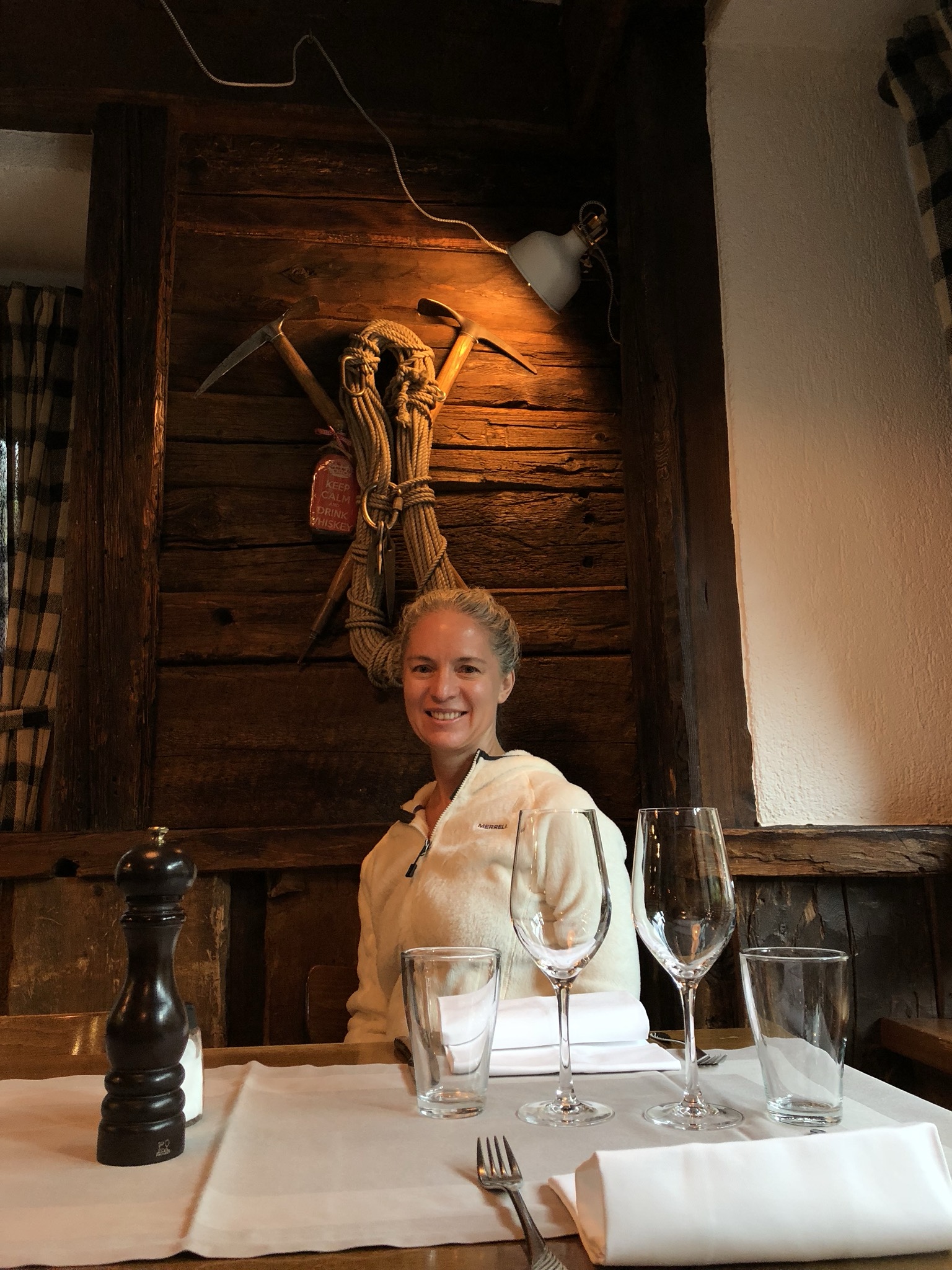 Finally a nice, relaxing adult dinner!