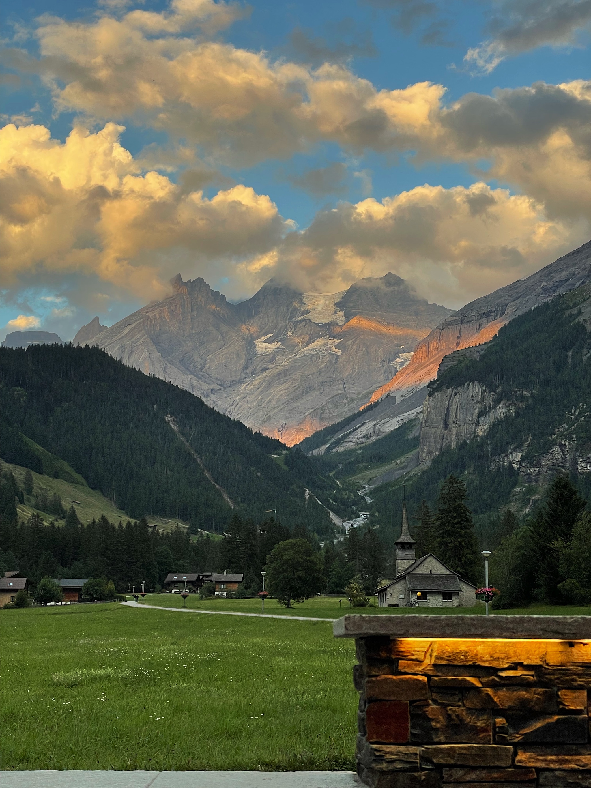 We watched the sun go down as we dined on the hotel’s terrace.