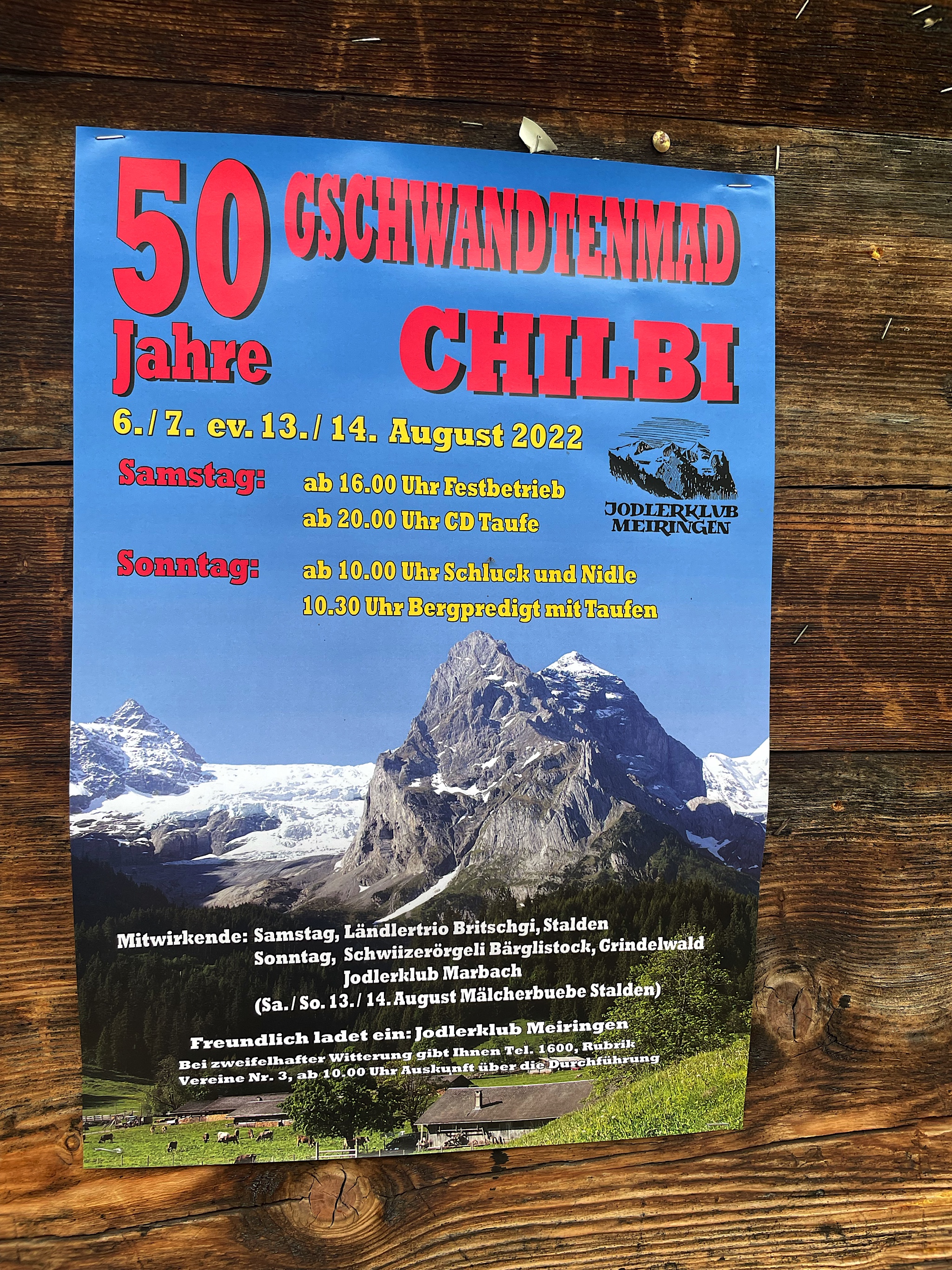 A yodeling festival?