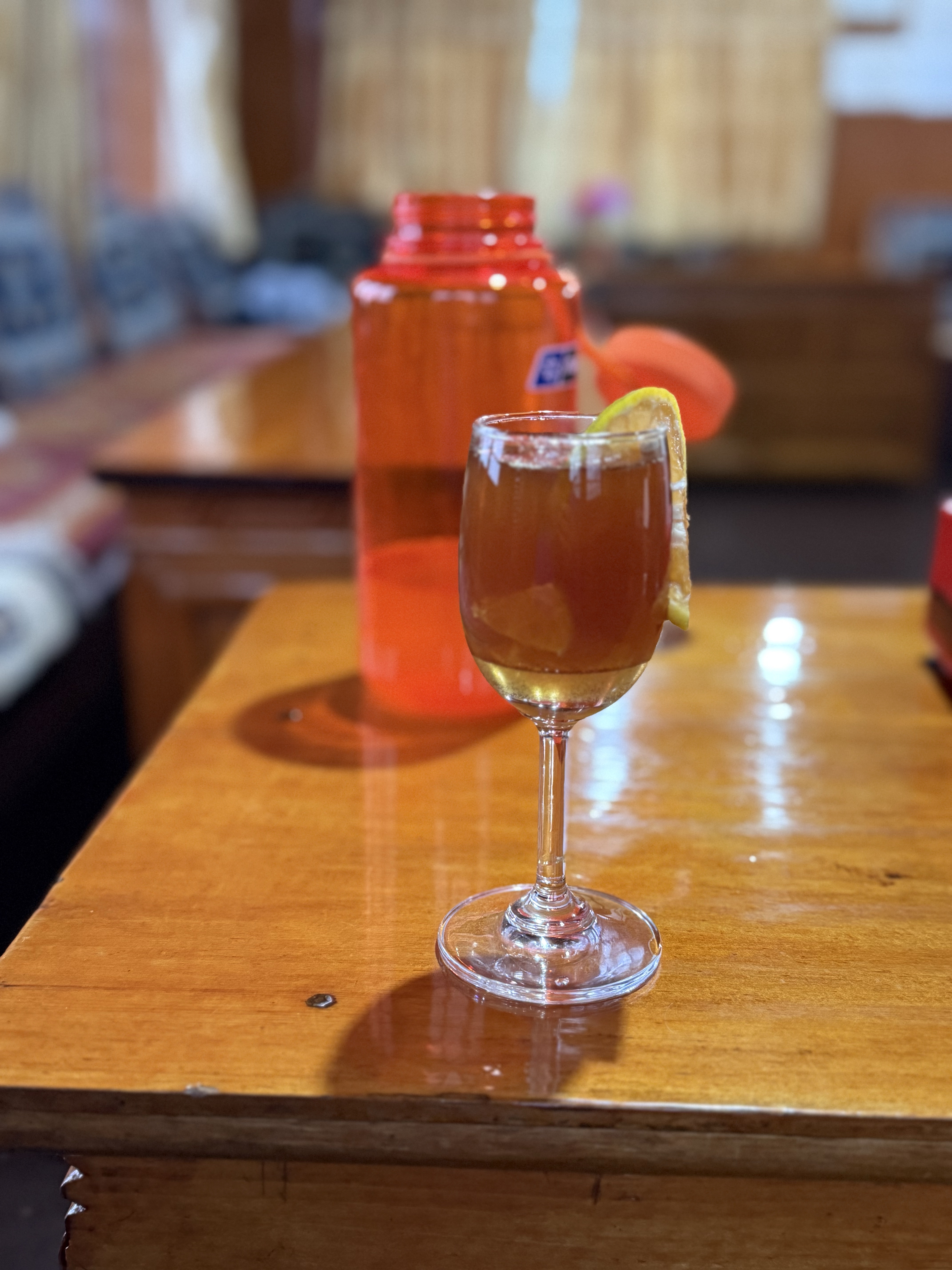 Even with our elegant “Yeti Punch”, we always had hot water. Lots of hot water.