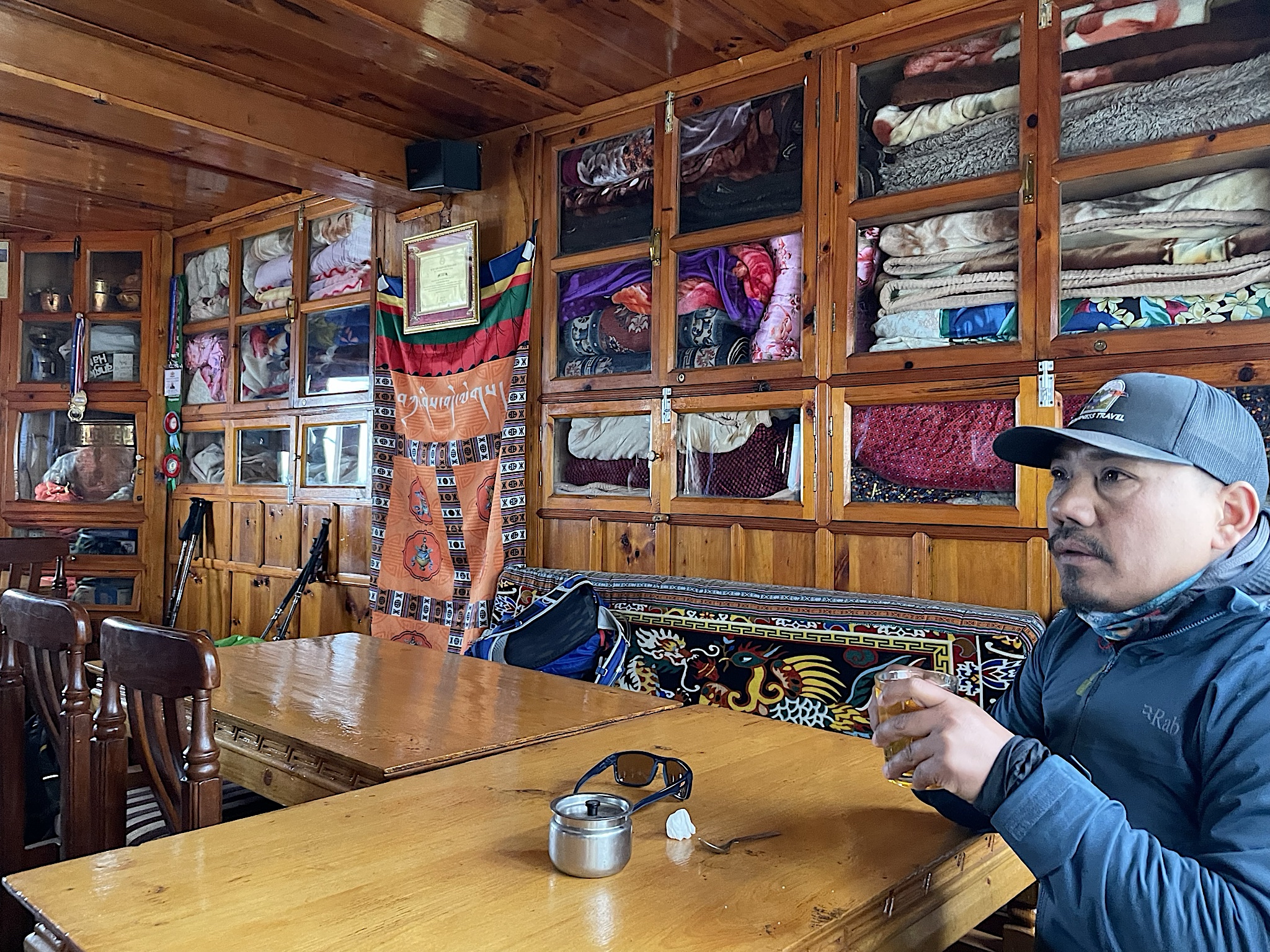 A typical Sherpa guesthouse.