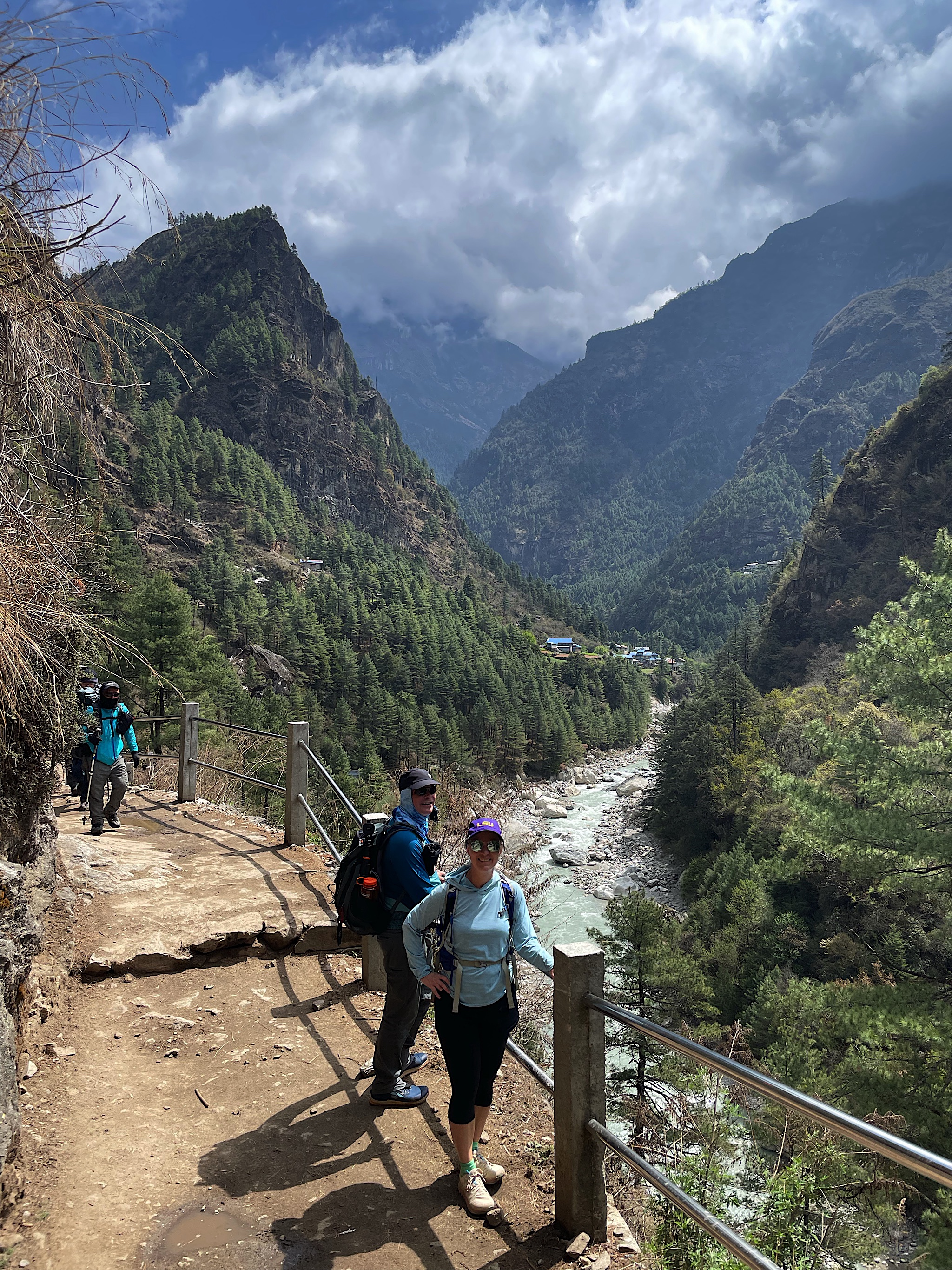 The views of the mountains before noon were stupendous, and that was only a taste of days to come.